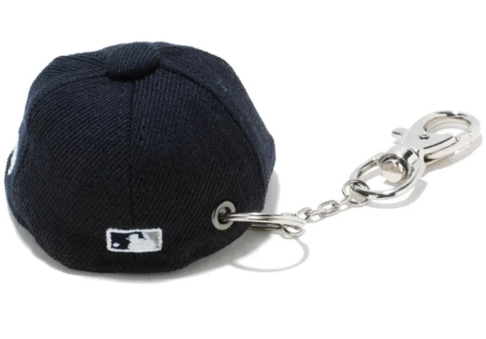 New Era Cap Type Key Chain New York Yankees Mini Cap Navy JAPAN F/S Limited Rare - Image 2 of 3