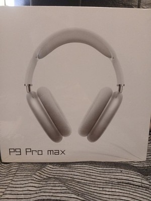 New P9 PRO MAX Headphones Noise Cancelling Bluetooth Earphones White