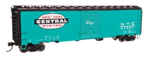 Walthers Mainline 910-46519 H0 Maßstab 50' AAR Boxcar RTR NYC #47587 | Zustand: Neu