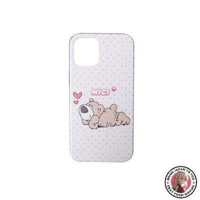 NEU NICI Hybrid Back Case Brown Bear White für iPhone 12 mini (iP2054-NC02)