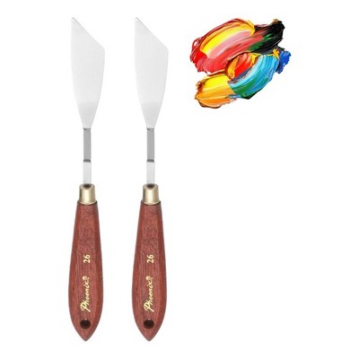 Pack of 2 Palette Knife No.26, 7.2'' Long Palette Knives