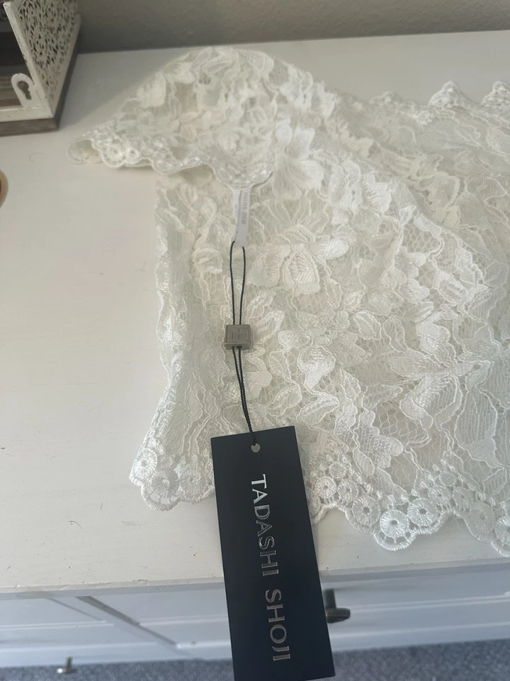 Topper de encaje Tadashi Shoji BHLDN NUEVO CON ETIQUETAS talla XL AKH1812BH Foto 2 de 4