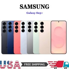 NEW Samsung Galaxy S25+ Plus 5G SM-S936U 12GB 256GB Factory Unlocked Smartphone