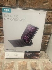 ESR iPad Air 13 inch Case Keyboard M3,2025/M2,2024 , iPad Pro 12.9 inch