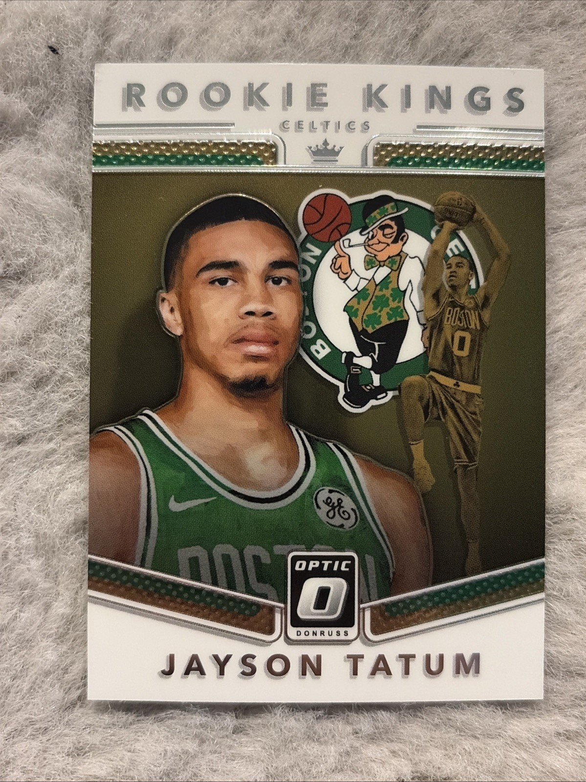 2017-18 Panini Donruss Optic - Rookie Kings Jayson Tatum #3 (RC)