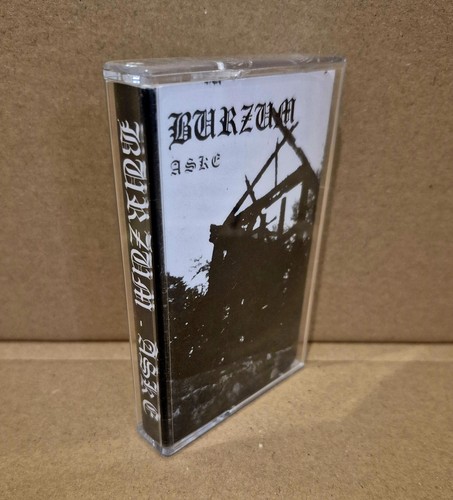 Bvrzum - Aske Four Track Cassette Tape Black Metal Rock Rare Free UK Post - Picture 2 of 5