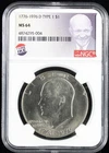 Photo of a 1976-D Eisenhower Dollar from an eBay listing that sold on Jul 19, 2026