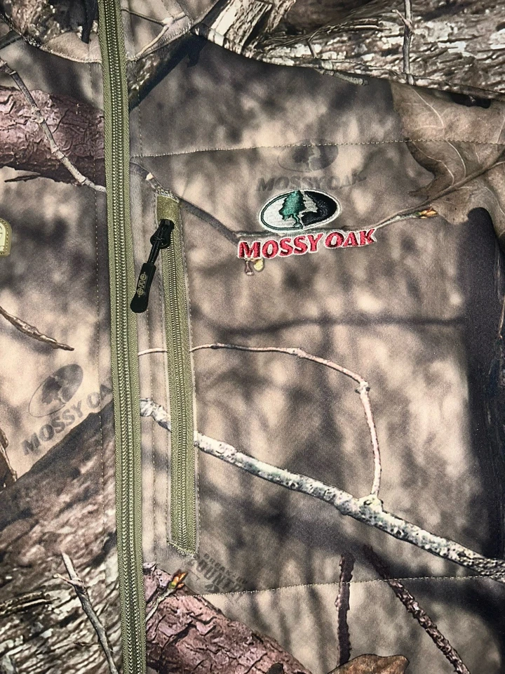 New Mens Mossy Oak ECG Elite Engineered Hunting Gear Vest Fleece Lined 2XL - Image 2 of 4