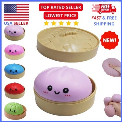 Mystery Dumpling Squishy , Giant Dumpling Stress Ball, Anxiety Relief Fidget OY