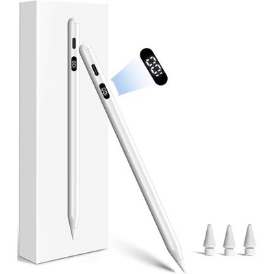 Stylus Stift für iPad 2018 2025 | LED Anzeige | Schnellladung | Palm Rejection |