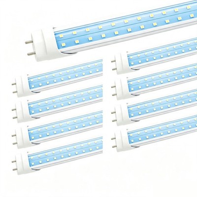 T8 28W 4FT LED Tube Light Bulbs G13 Bi-Pin 6500K Super Bright LED Shop Lights