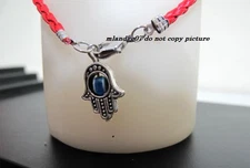 6pc Kabbalah Red  Bracelet Against Evil Eye Hamsa Lucky Eye Protection