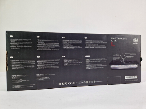 Cooler Master Masterkeys Lite L RGB Gaming Tastatur CHERRY Gamer Keyboard I - Bild 2 von 3