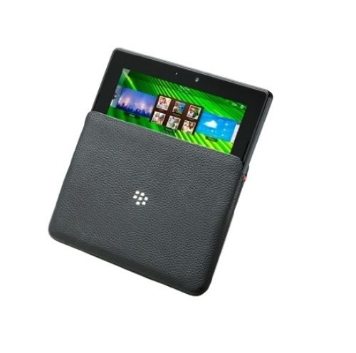 BlackBerry Playbook Leather Sleeve Pouch Case Black ACC-39311-201 - Picture 2 of 3