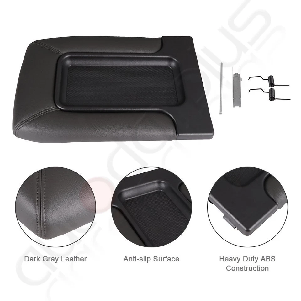 Center Console Fits for 99-07 Chevy Silverado 19127364 Lid Armrest Latch - Image 4 of 4
