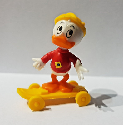 KINDER PLUG-IN FIGURES DUCK AND HIS FRIENDS WALT DISNEY HERE SKATEBOARD
