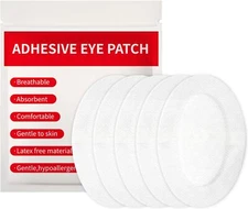 120pcs Adhesive Eye Patches Breathable Fabric Adhesive Bandages for Adults Teens