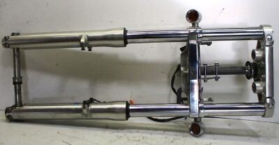 05 HONDA VT750DCA VT 750 DCA LEFT RIGHT FORK TUBE FORKS TOP LOWER TRIPLE TREE OE