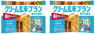 Japanese Biscuits Milk Cream Crispy Sand Cereal Sugar Sweet Snack Food ASAHI 50g