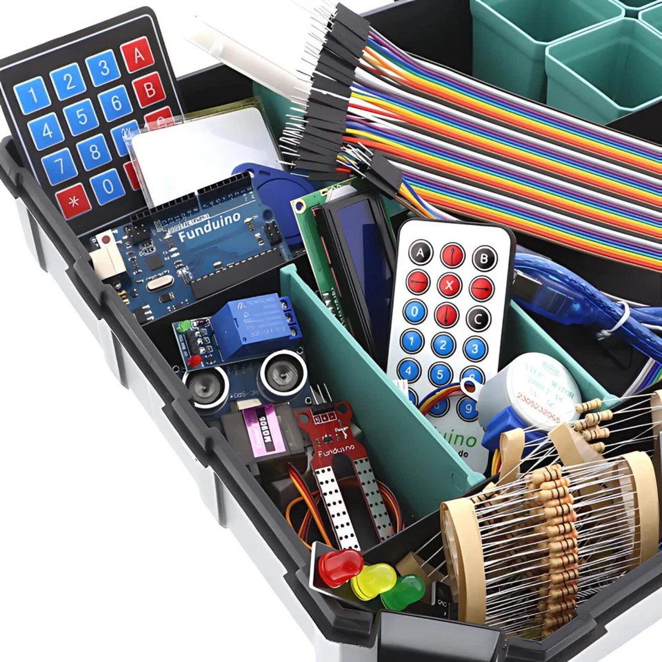 Funduino Starter Kit für Arduino mit Arbeitsbuch  - Bild 2 von 4