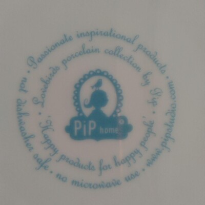 Pip Studio Love Birds Blue Plate 2 Set | eBay