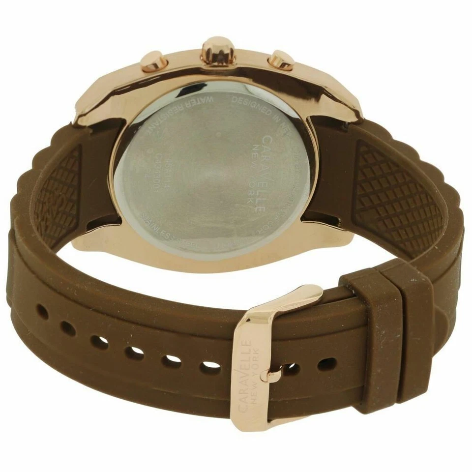 RELOJ DEPORTIVO CRONÓGRAFO HOMBRE CARAVELLE NEW York by bulova modelo 45a114 Foto 3 de 4