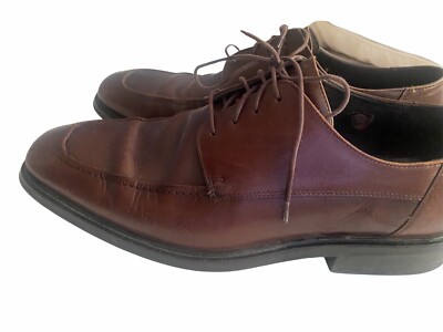 Cole Haan Mens Dress Shoes Derby Size 11.5 M Brown Leather  display picture 1