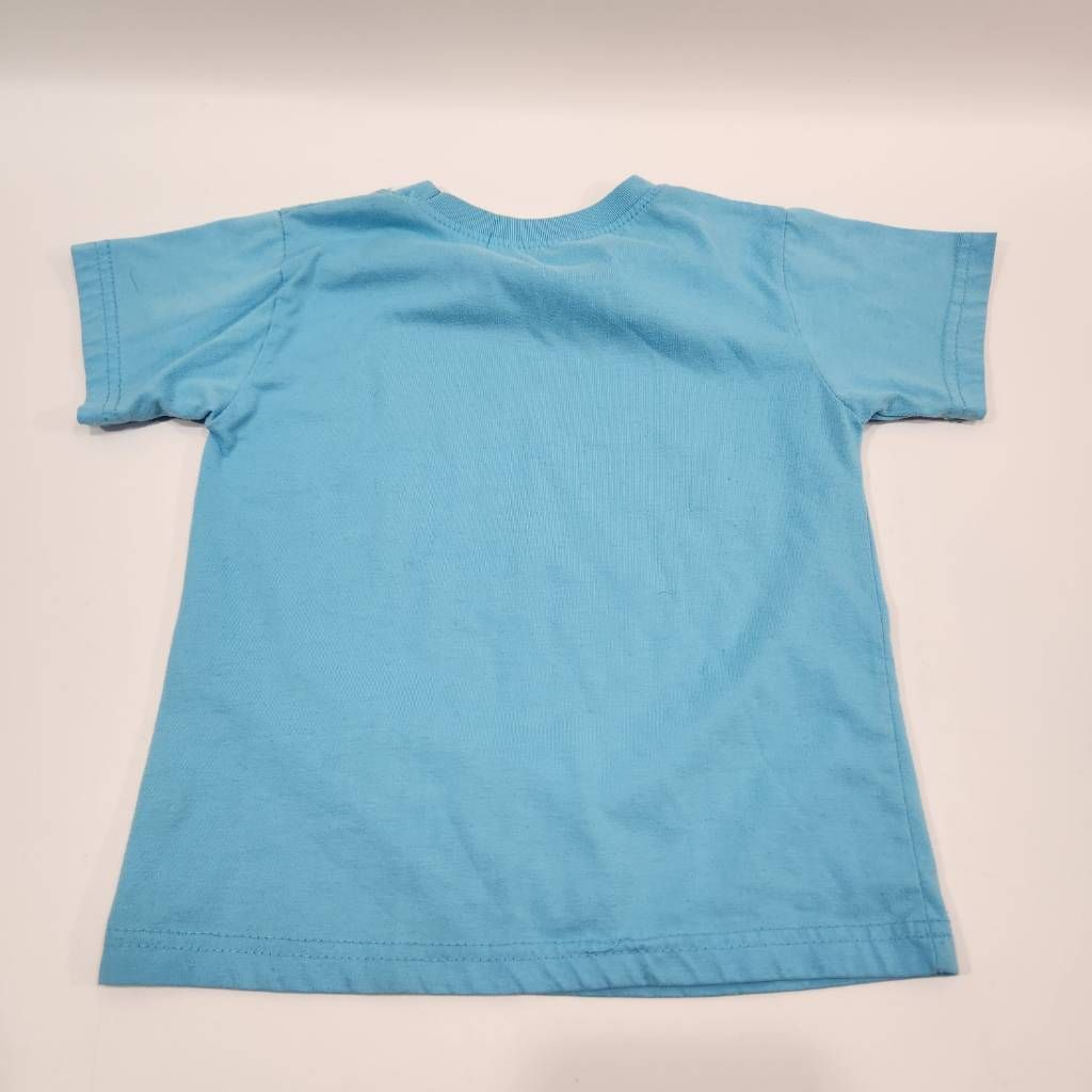 バーニーフレンズ burney Tシャツ ビンテージ レトロ Vintage Barney and Friends Graphic T-Shirt Super & Sen Blue