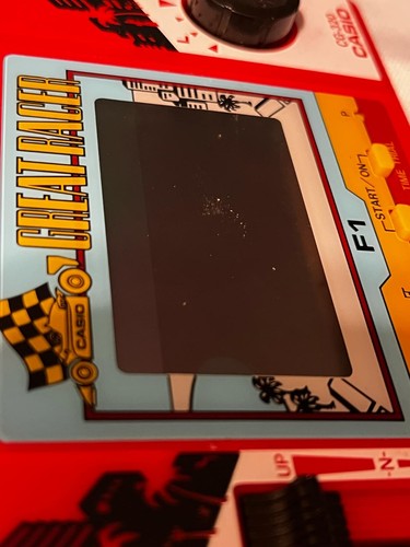 Vintage Casio Car Racing Game CG-320 Great Racer Working Rare( Read Description) - Picture 7 of 18