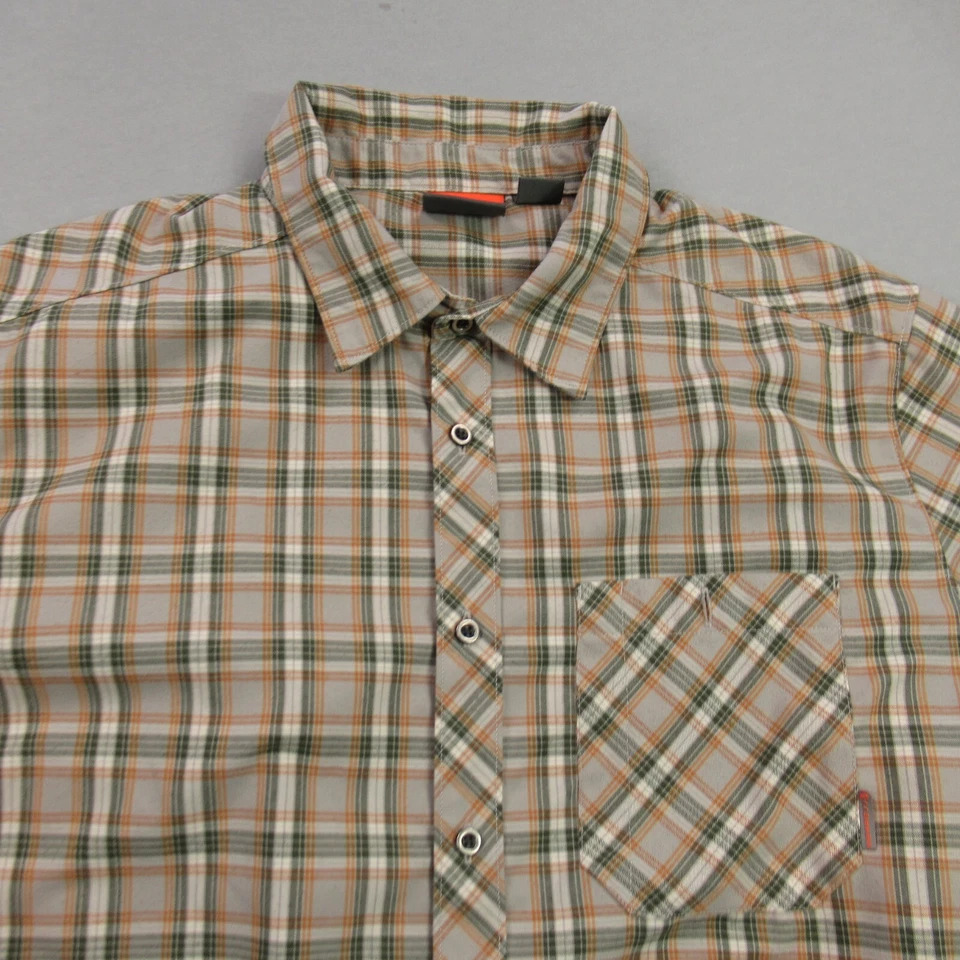 Merrell Shirt Mens XL Long Sleeve Button Front Pockets Outdoors Selectwick - Image 2 of 4