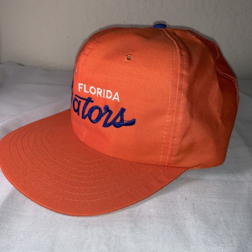 Cappello Berretto Snapback Vintage Anni 90 Sports Specialties UF Florida Gators Arancione Raro - Foto 2 di 14