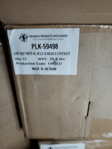 Venta al por mayor lote de 12 soportes para fotos placas de MDF soporte certificado premio cubierta acrílica - Imagen 5 de 5