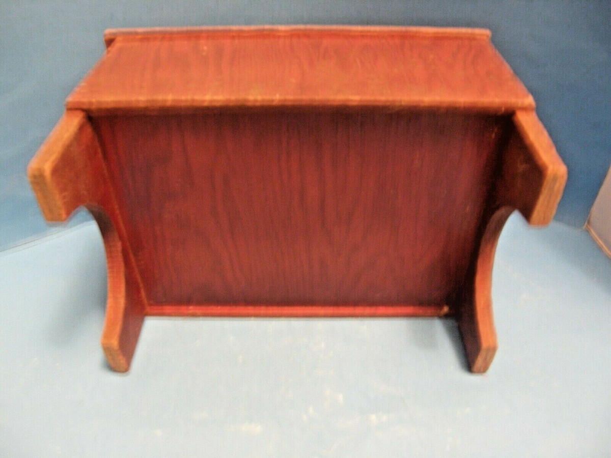 工芸品 Vintage Wooden Object An old wooden thing consisting of two parts, movable to each
