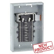 SquareD 125 Amp 24 Space Indoor Main Lug Plug-On Neutral Load Center QO124L125PG