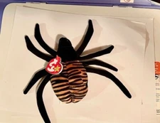 Ty Beanie Baby Spinner The Spider Toy RARE W Tag Errors BRAND NEW