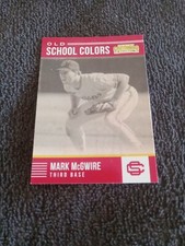 2015 Panini Contenders Old School Colors Mark Mcguire Baseball Card #43