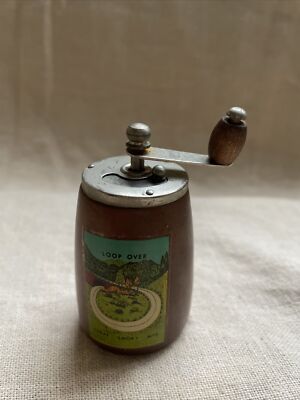 Vintage Wooden Barrel Pepper Grinder from Japan Loop Over Great Smokey Mts.