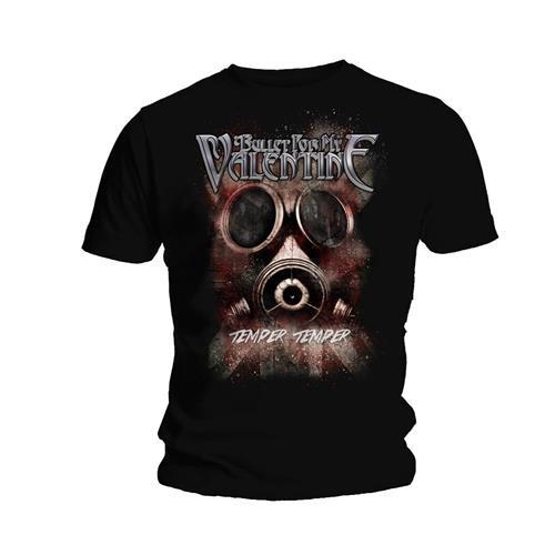 Bullet For My Valentine - Gasmaske Herren T-Shirt schwarz Medium - Bild 1 von 1