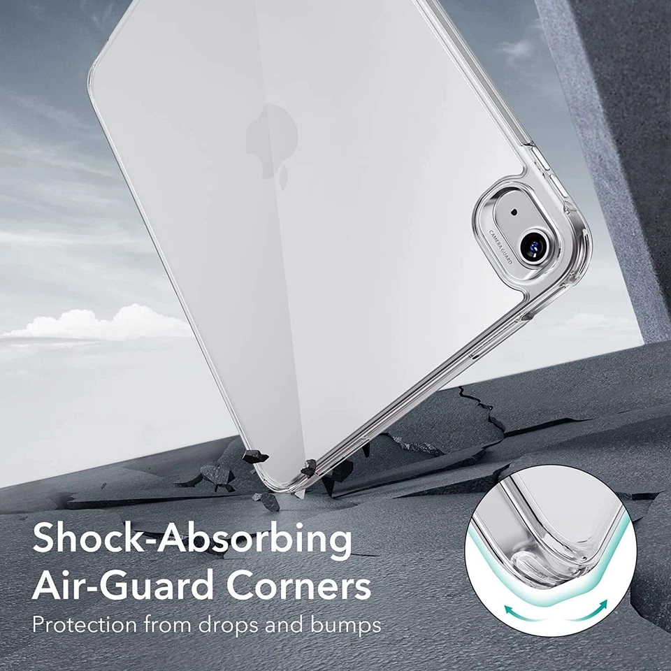 For iPad 10.2 9/8/7 Gen 10.9 10thGen/Air2/3/4/5 Bumper Shockproof Case TPU Cover - Image 4 of 4