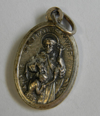St Francis Xavier Saint Frances Mother of Cabrini pray for us medal ...