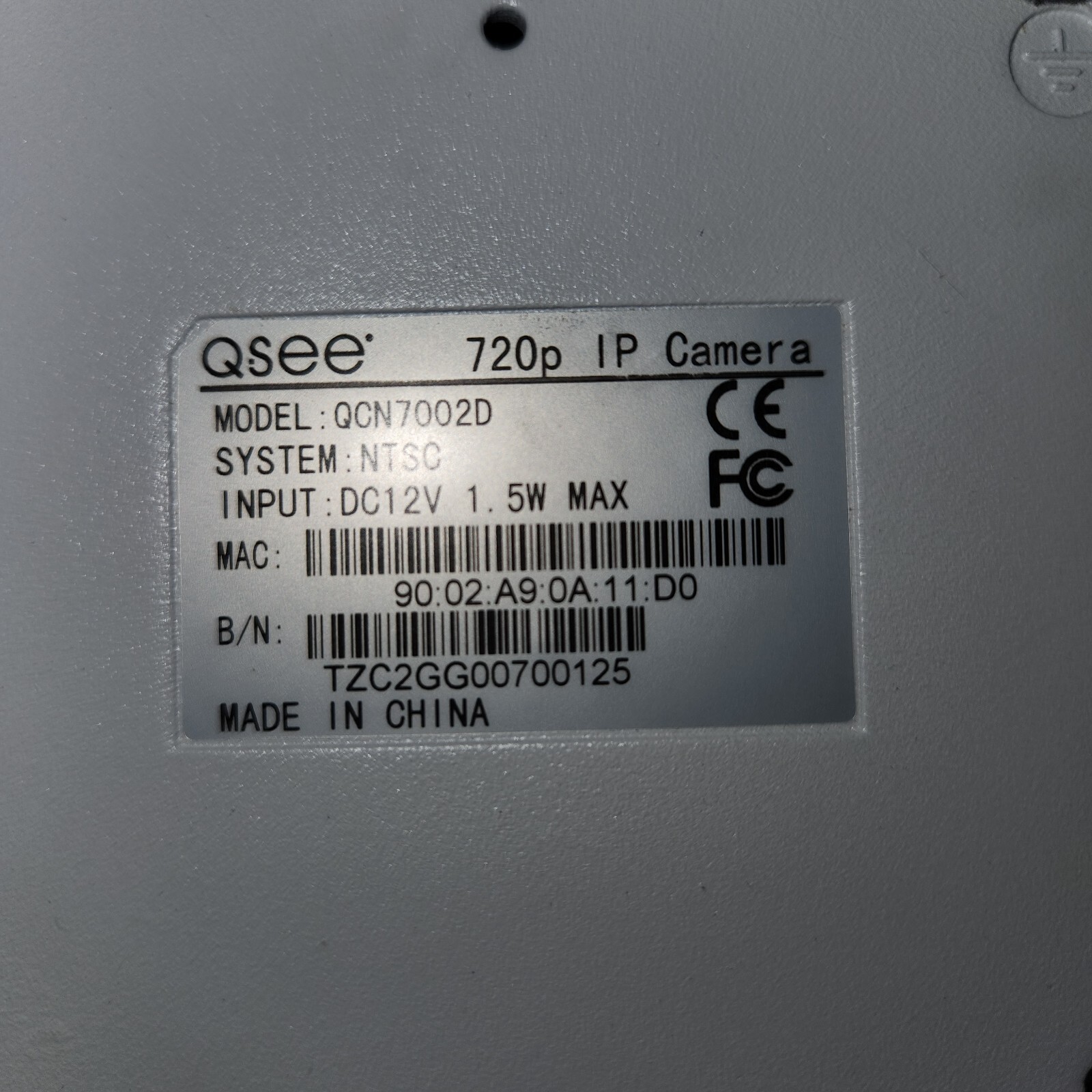 QSee POE  IP Dome Security Camera QCN7002D