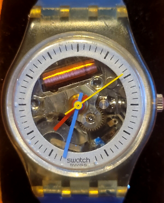 Vintage Swatch ' Jelly Fish Andrew Logan Watch 1986 ' Ladies