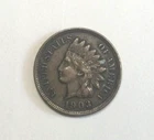 1903. EXTRA FINE ++. CENT INDIAN HEAD “LIBERTY” CLEAR.   4 DIAMONDS one is weak.