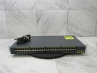 Cisco WS-C2960-48TT-L Catalyst 2960 48 Port Managed Network Switch!