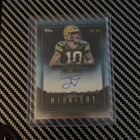 Jordan Love [Moonrise] 2024 Topps Midnight Stroke of Midnight Autograph /25