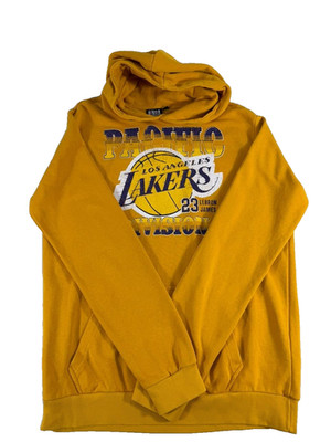 NBA Los Angeles Lakers LeBron James #23 Hoodie - Gold - Größe L