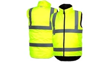 Pyramex RWVZ45 Series Class 2 Hi-Vis Insulated Winter Work Safety Vest