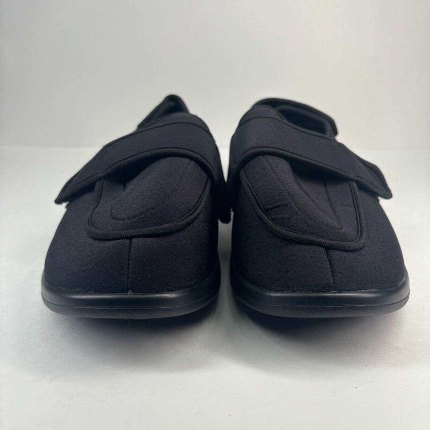 Propét Cronus Men’s 14 XX(5E) Black Slip-On Comfort Orthopedic Slipper Sneakers