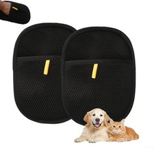The Magic Brush Pet Hair Removel, Glove Tool Cat Dog Remover, Upgraded black