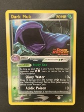 Pokemon TCG DARK MUK 16/109 EX TEAM ROCKET RETURNS STAMPED - ENG ENG ENGLISH on eBay
